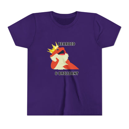 Bearded & Brilliant Bearded Dragon Youth Tee Kids T-Shirt