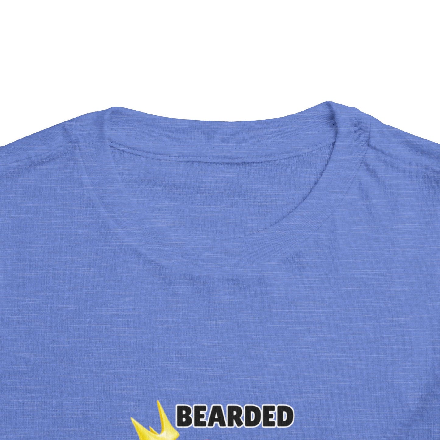 Toddler Sizes: Bearded & Brilliant Bearded Dragon Crown Toddler Tee - Fun Kids Reptile T-Shirt, Playdate Outfit, Unique Toddler Fashion, Cute Child's Clothing