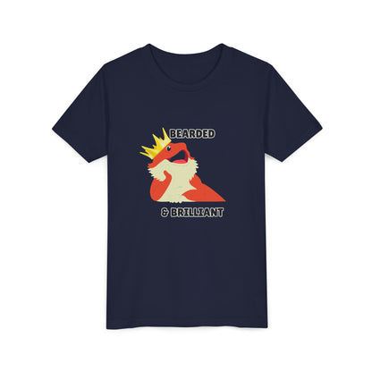 Bearded & Brilliant Bearded Dragon Youth Tee Kids T-Shirt