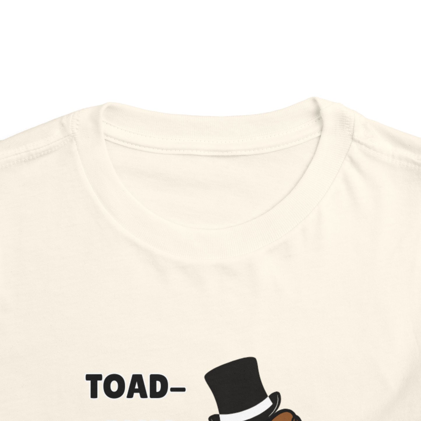 Toddler Sizes: Toad-ally Cool Toad Toddler Tee, Cute Kids Apparel, Fun T-Shirt for Birthdays, Gifts for Animal Lovers, Playful Summer Clothing