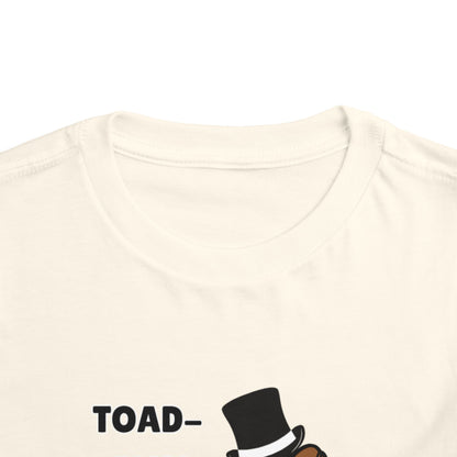 Toddler Sizes: Toad-ally Cool Toad Toddler Tee, Cute Kids Apparel, Fun T-Shirt for Birthdays, Gifts for Animal Lovers, Playful Summer Clothing