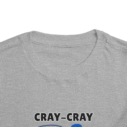 Toddler Sizes: Cray Cray All Day Crayfish Mini Lobster T-Shirt, Cray Cray All Day Tee, Blue Crayfish, Cute Kids Shirt, Funny Summer Shirt, Nautical Ocean Party Outfit, Gift for Little Ones