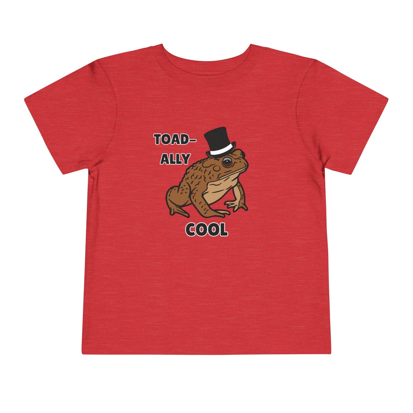 Toddler Sizes: Toad-ally Cool Toad Toddler Tee, Cute Kids Apparel, Fun T-Shirt for Birthdays, Gifts for Animal Lovers, Playful Summer Clothing