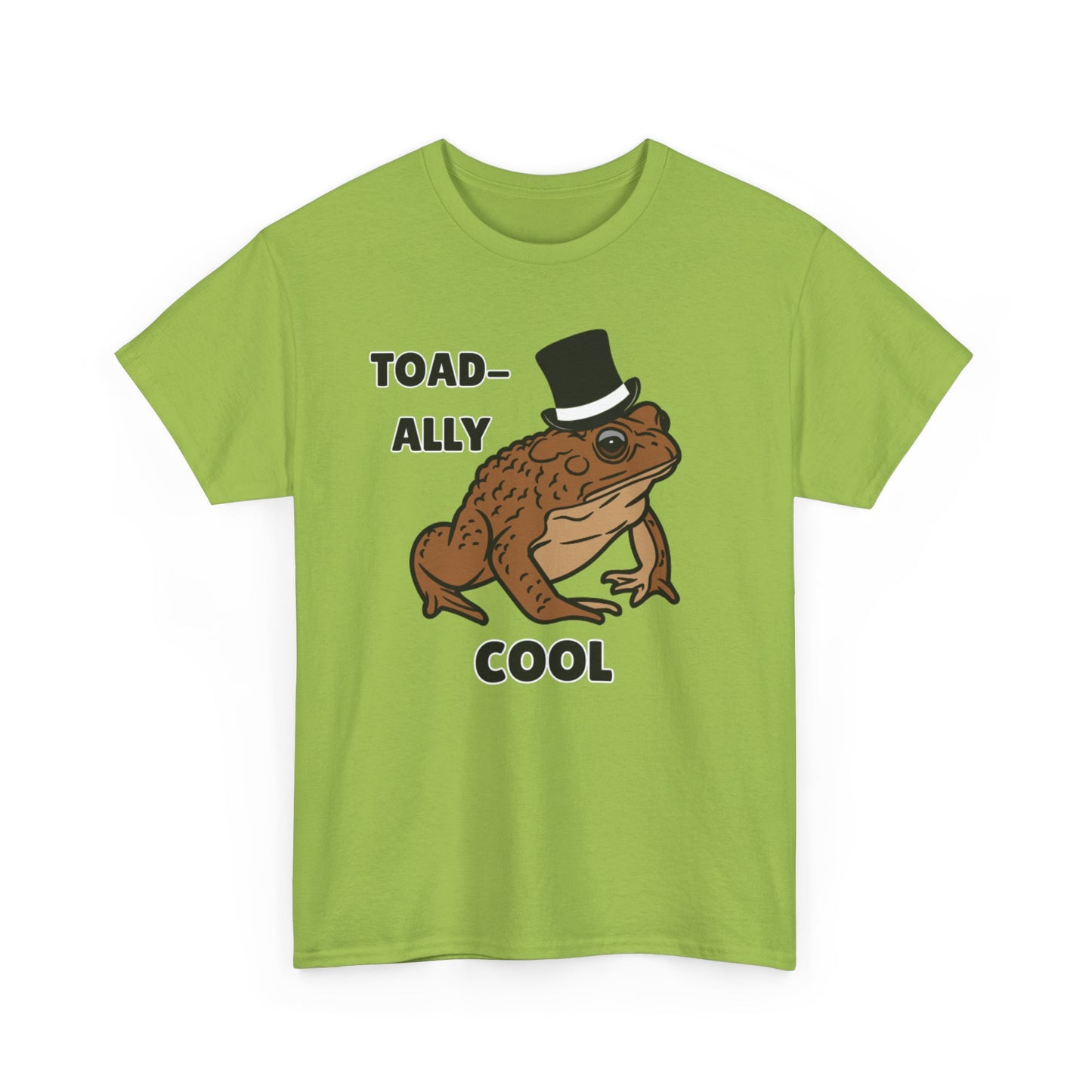 Adult Sizes: Toadally Cool Toad and Frog Tee, Unisex Cotton Shirt, Funny Frog Clothing, Gift for Nature Lovers, Casual Wear for Any Occasion