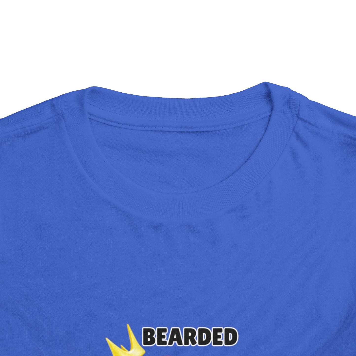 Toddler Sizes: Bearded & Brilliant Bearded Dragon Crown Toddler Tee - Fun Kids Reptile T-Shirt, Playdate Outfit, Unique Toddler Fashion, Cute Child's Clothing