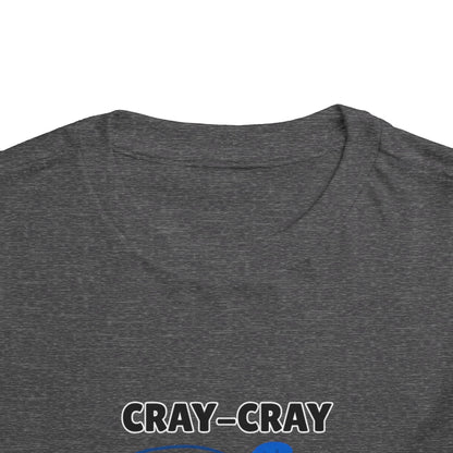 Toddler Sizes: Cray Cray All Day Crayfish Mini Lobster T-Shirt, Cray Cray All Day Tee, Blue Crayfish, Cute Kids Shirt, Funny Summer Shirt, Nautical Ocean Party Outfit, Gift for Little Ones