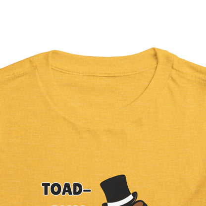 Toddler Sizes: Toad-ally Cool Toad Toddler Tee, Cute Kids Apparel, Fun T-Shirt for Birthdays, Gifts for Animal Lovers, Playful Summer Clothing