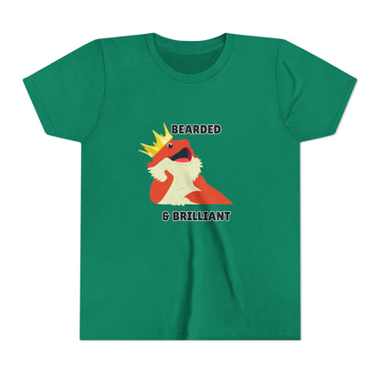 Bearded & Brilliant Bearded Dragon Youth Tee Kids T-Shirt