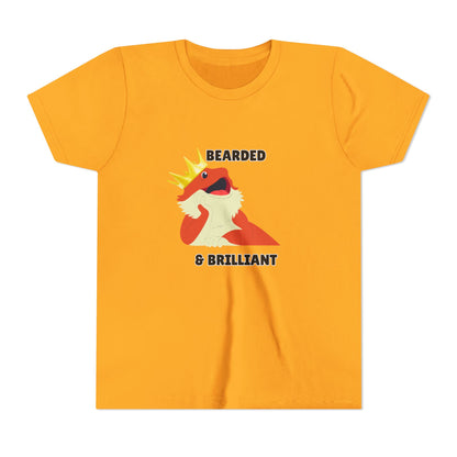 Bearded & Brilliant Bearded Dragon Youth Tee Kids T-Shirt