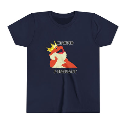 Bearded & Brilliant Bearded Dragon Youth Tee Kids T-Shirt