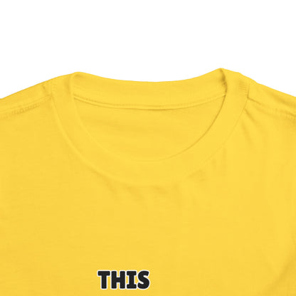 Toddler Sizes: This shirt Saves Lives Tee with Fun Ferret Design - Cute Short Sleeve Shirt, Animal Rescue, Animal Adoption, Kids Apparel, Gift for Animal Lovers, Playtime Wear