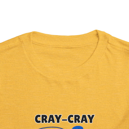 Toddler Sizes: Cray Cray All Day Crayfish Mini Lobster T-Shirt, Cray Cray All Day Tee, Blue Crayfish, Cute Kids Shirt, Funny Summer Shirt, Nautical Ocean Party Outfit, Gift for Little Ones