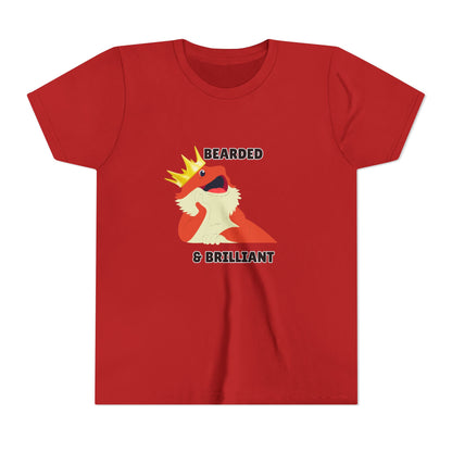 Bearded & Brilliant Bearded Dragon Youth Tee Kids T-Shirt