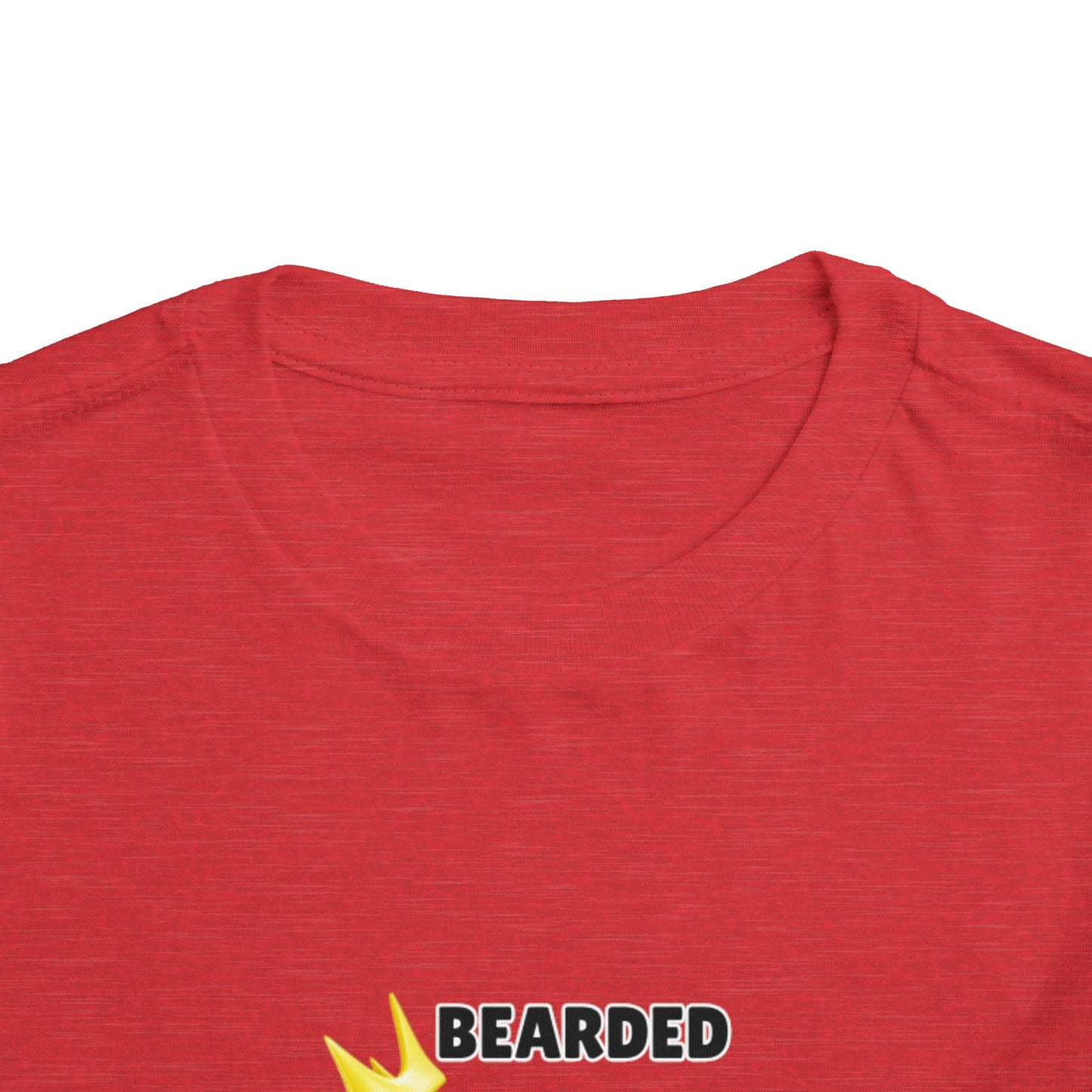 Toddler Sizes: Bearded & Brilliant Bearded Dragon Crown Toddler Tee - Fun Kids Reptile T-Shirt, Playdate Outfit, Unique Toddler Fashion, Cute Child's Clothing