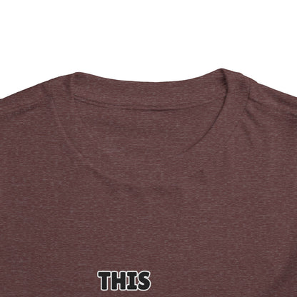 Toddler Sizes: This shirt Saves Lives Tee with Fun Ferret Design - Cute Short Sleeve Shirt, Animal Rescue, Animal Adoption, Kids Apparel, Gift for Animal Lovers, Playtime Wear