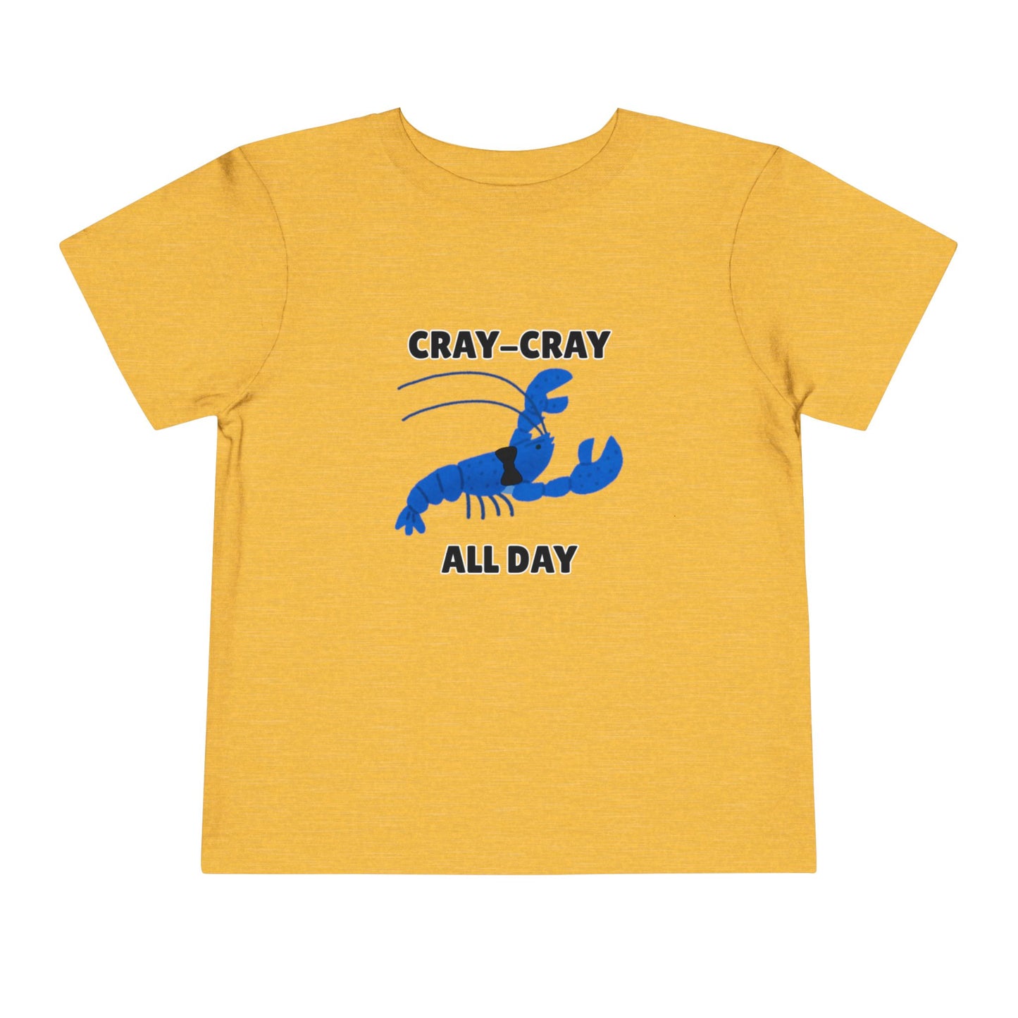 Toddler Sizes: Cray Cray All Day Crayfish Mini Lobster T-Shirt, Cray Cray All Day Tee, Blue Crayfish, Cute Kids Shirt, Funny Summer Shirt, Nautical Ocean Party Outfit, Gift for Little Ones