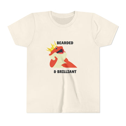 Bearded & Brilliant Bearded Dragon Youth Tee Kids T-Shirt