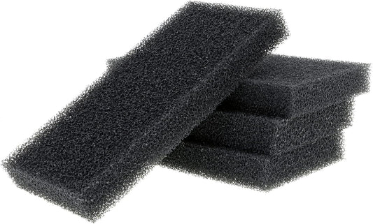 4 Pieces Aquarium Filter Foam Sponges Pad, Fish Tank Bio Sponge Coarse Sheet Filter Media Pad, Cut-To-Size Foam for Pet Filters (8X4X1 Inch 4 Pcs)