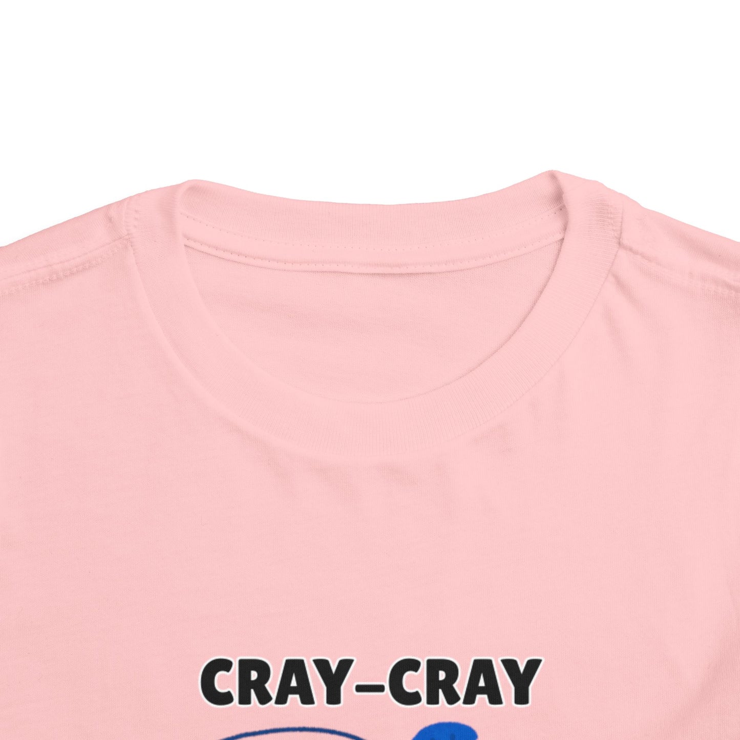 Toddler Sizes: Cray Cray All Day Crayfish Mini Lobster T-Shirt, Cray Cray All Day Tee, Blue Crayfish, Cute Kids Shirt, Funny Summer Shirt, Nautical Ocean Party Outfit, Gift for Little Ones