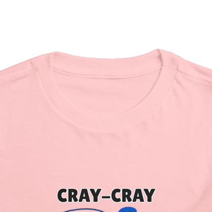 Toddler Sizes: Cray Cray All Day Crayfish Mini Lobster T-Shirt, Cray Cray All Day Tee, Blue Crayfish, Cute Kids Shirt, Funny Summer Shirt, Nautical Ocean Party Outfit, Gift for Little Ones