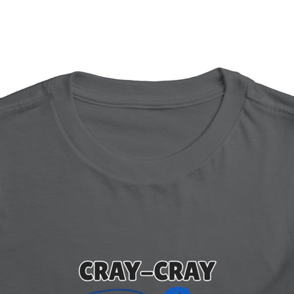 Toddler Sizes: Cray Cray All Day Crayfish Mini Lobster T-Shirt, Cray Cray All Day Tee, Blue Crayfish, Cute Kids Shirt, Funny Summer Shirt, Nautical Ocean Party Outfit, Gift for Little Ones