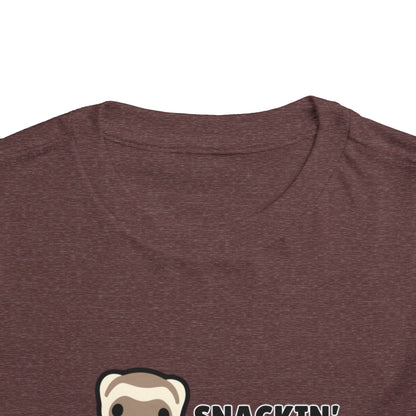 Toddler Sizes: Snackin' and Nappin' Ferret T-Shirt, Adorable Toddler Tee - Snackin' & Nappin', Ferrets, Snacks, Cute Kids Shirt, Birthday Gift, Nursery Wear, Fun Toddler Apparel