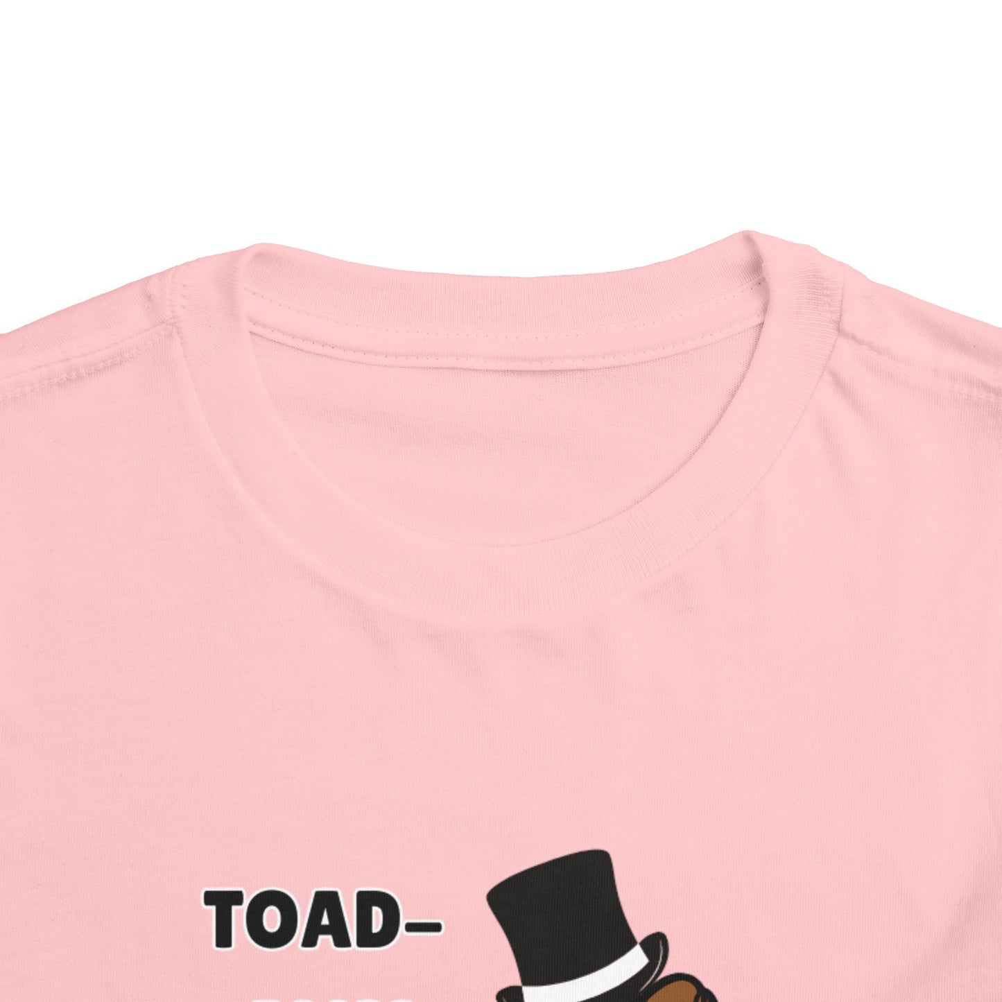 Toddler Sizes: Toad-ally Cool Toad Toddler Tee, Cute Kids Apparel, Fun T-Shirt for Birthdays, Gifts for Animal Lovers, Playful Summer Clothing