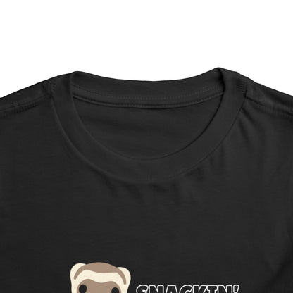 Toddler Sizes: Snackin' and Nappin' Ferret T-Shirt, Adorable Toddler Tee - Snackin' & Nappin', Ferrets, Snacks, Cute Kids Shirt, Birthday Gift, Nursery Wear, Fun Toddler Apparel