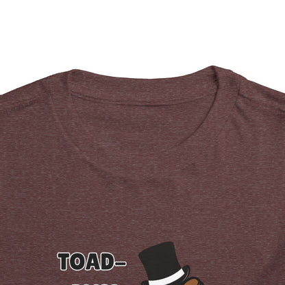 Toddler Sizes: Toad-ally Cool Toad Toddler Tee, Cute Kids Apparel, Fun T-Shirt for Birthdays, Gifts for Animal Lovers, Playful Summer Clothing
