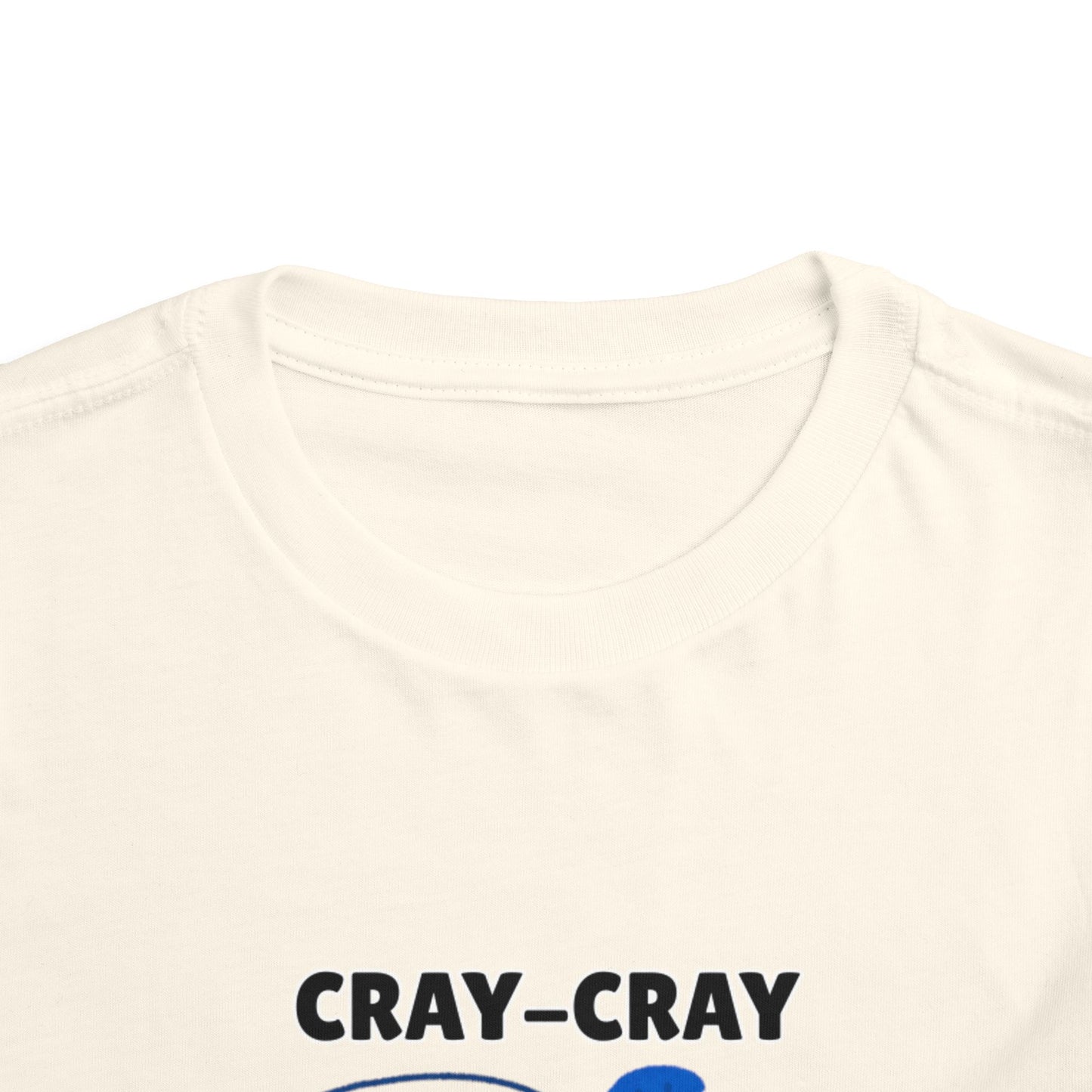 Toddler Sizes: Cray Cray All Day Crayfish Mini Lobster T-Shirt, Cray Cray All Day Tee, Blue Crayfish, Cute Kids Shirt, Funny Summer Shirt, Nautical Ocean Party Outfit, Gift for Little Ones