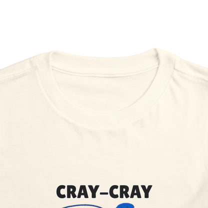 Toddler Sizes: Cray Cray All Day Crayfish Mini Lobster T-Shirt, Cray Cray All Day Tee, Blue Crayfish, Cute Kids Shirt, Funny Summer Shirt, Nautical Ocean Party Outfit, Gift for Little Ones