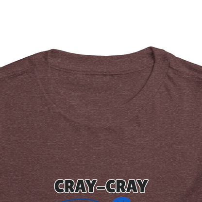 Toddler Sizes: Cray Cray All Day Crayfish Mini Lobster T-Shirt, Cray Cray All Day Tee, Blue Crayfish, Cute Kids Shirt, Funny Summer Shirt, Nautical Ocean Party Outfit, Gift for Little Ones