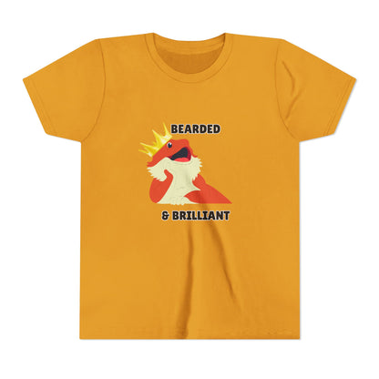 Bearded & Brilliant Bearded Dragon Youth Tee Kids T-Shirt