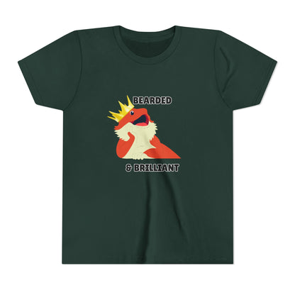 Bearded & Brilliant Bearded Dragon Youth Tee Kids T-Shirt