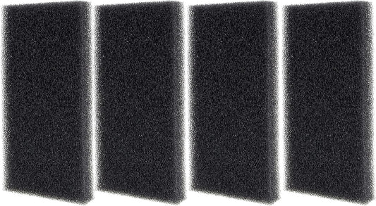 4 Pieces Aquarium Filter Foam Sponges Pad, Fish Tank Bio Sponge Coarse Sheet Filter Media Pad, Cut-To-Size Foam for Pet Filters (8X4X1 Inch 4 Pcs)