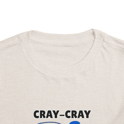 Toddler Sizes: Cray Cray All Day Crayfish Mini Lobster T-Shirt, Cray Cray All Day Tee, Blue Crayfish, Cute Kids Shirt, Funny Summer Shirt, Nautical Ocean Party Outfit, Gift for Little Ones