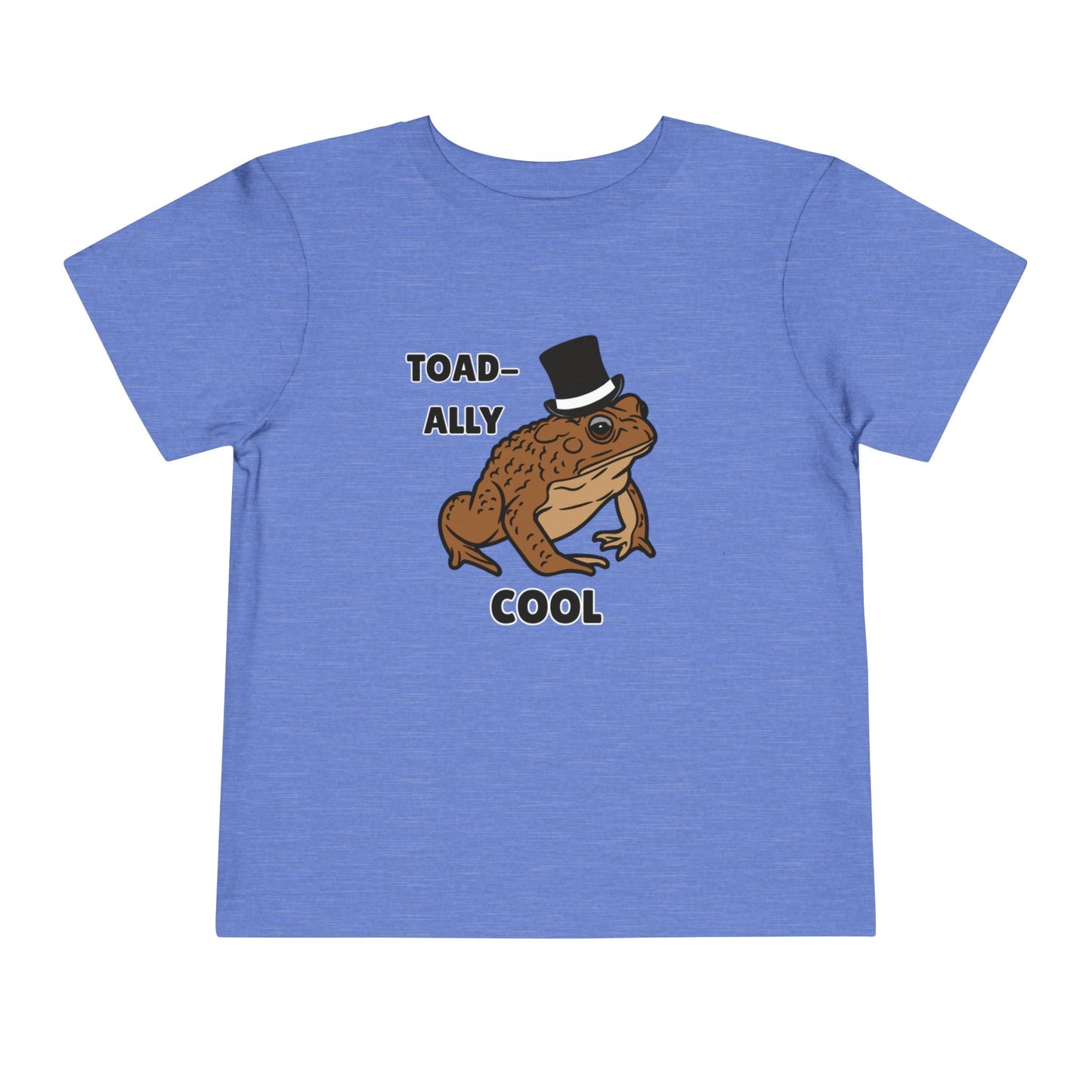 Toddler Sizes: Toad-ally Cool Toad Toddler Tee, Cute Kids Apparel, Fun T-Shirt for Birthdays, Gifts for Animal Lovers, Playful Summer Clothing